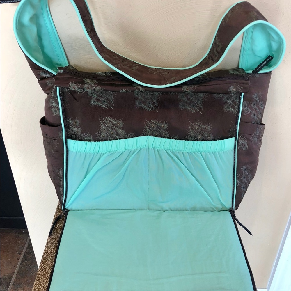 petunia pickle bottom Messenger Diaper Bag - Picture 6 of 8